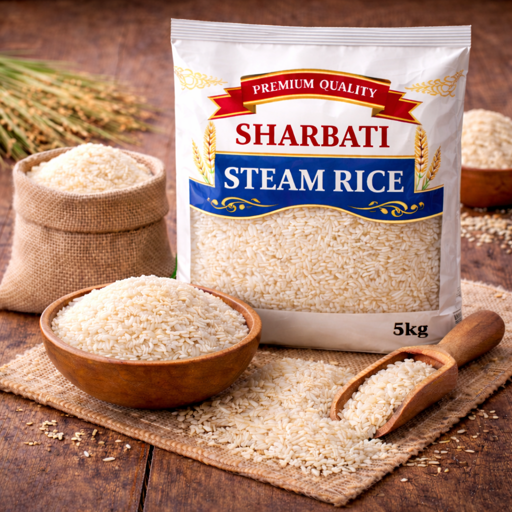 Sharbati Steam Rice